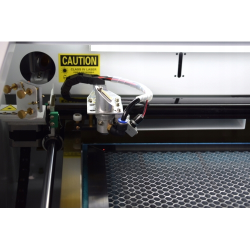 CO2 Laser Plotter 40W 35x24cm + Air Assist + Red Point + Rondgraveermodule